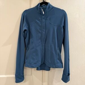 Lululemon Blue Pilates/Yoga/Workout Activewear Jacket - Medium